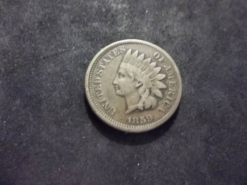 1859 Indian Head Cent