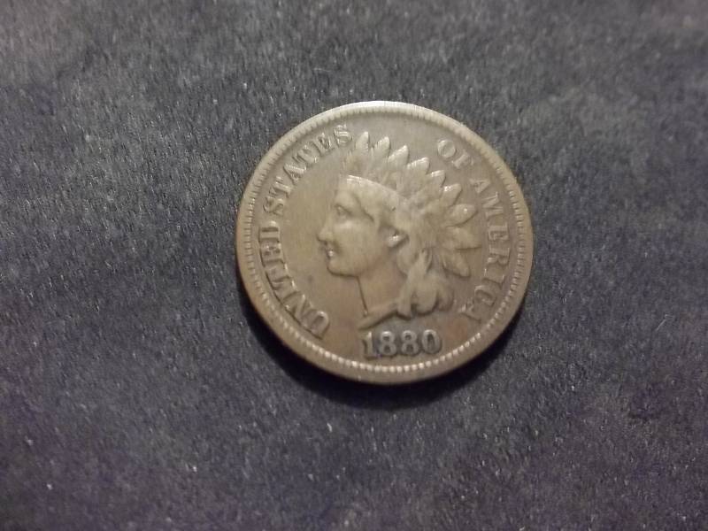 1880 Indian Head Cent