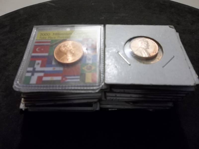 30 Lincoln Cents All Uncs Or Proofs 1954-2002