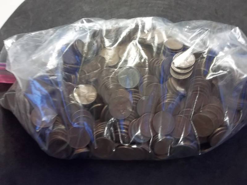 1000 Lincoln Cents 1909-1958