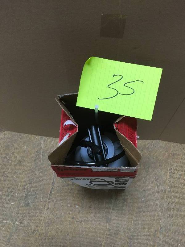 lot 35 image: RL Flo-Master 1-Gallon Mult Prupose Sprayer. Open Box