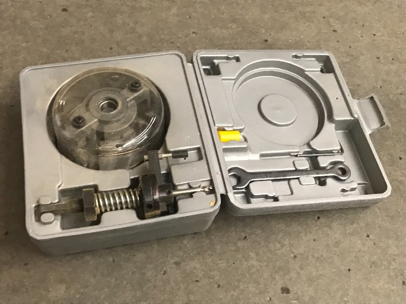 lot 53 image: Adjustable Hole Saw Kit ...