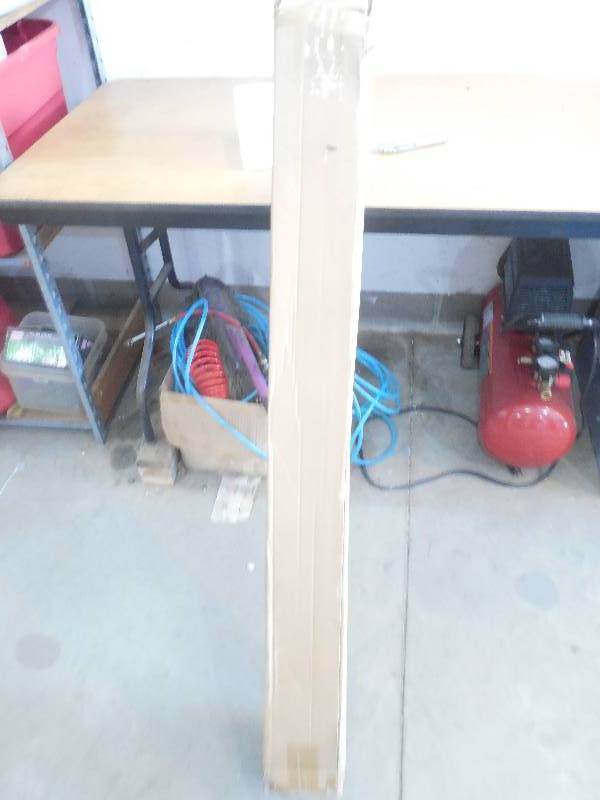 lot 115 image: 5-14 in. D x 48 in. L Crown Moulding Shelf
