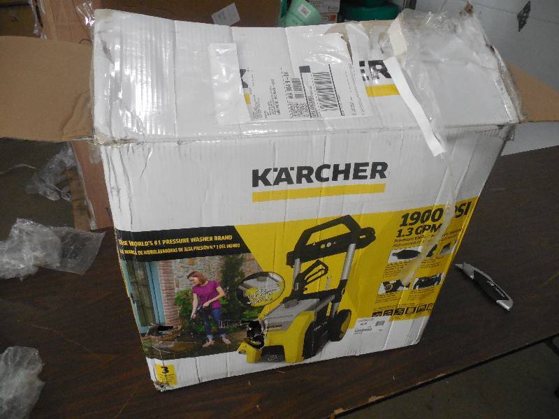 lot 49 image: Karcher 1900 PSI Electric Pressure Washer - 1.106-111.0
