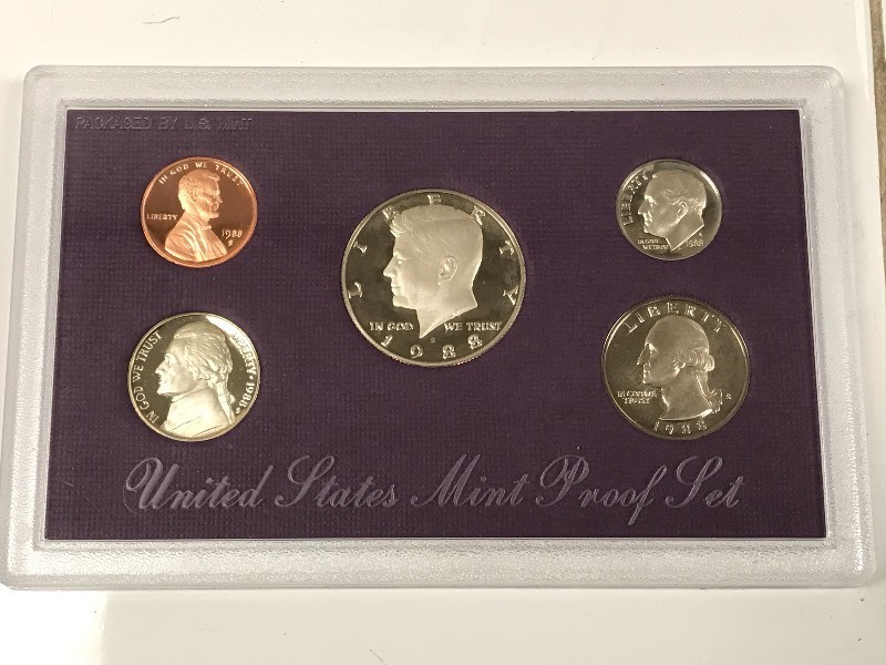 1988 U.S. Proof Set ...