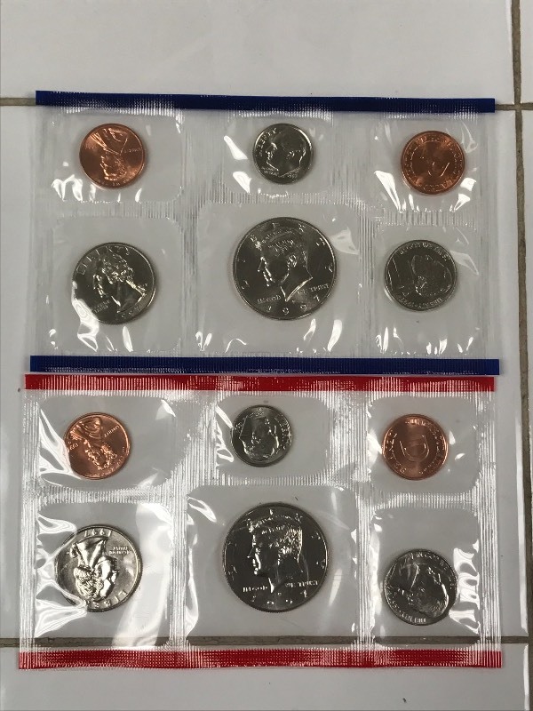 1997 U.S. Uncircuated Set 10-Piece...