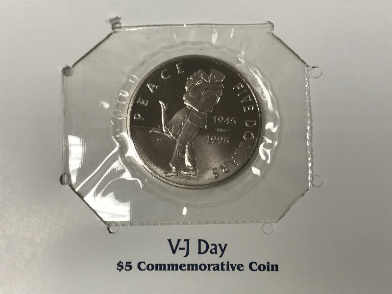 1995 $5 Marshall Islands V-J Day ...