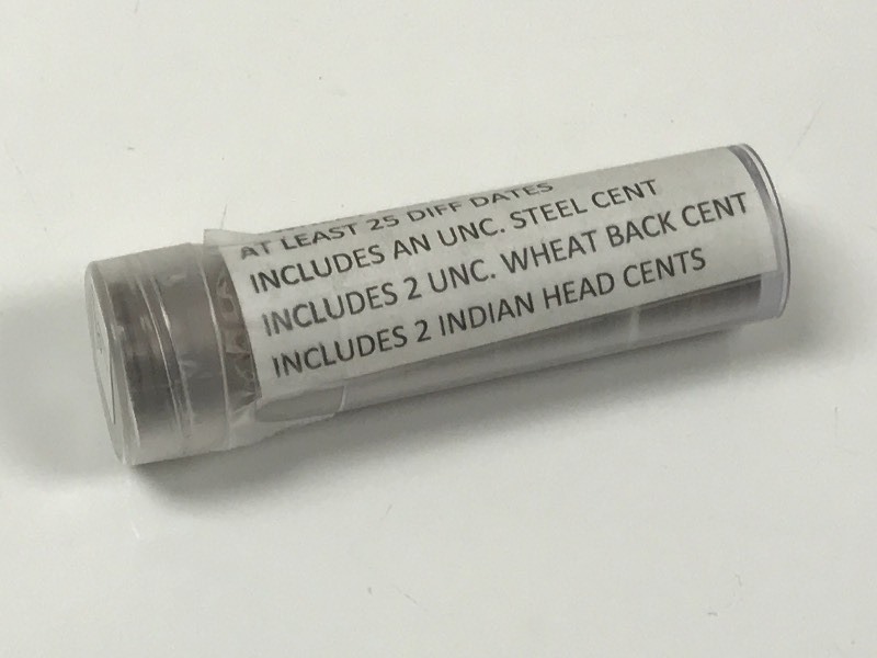 (1) Roll Of (50) Wheat Back & India...