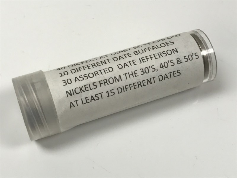 (1) Roll Of (50) Jefferson Nickels...