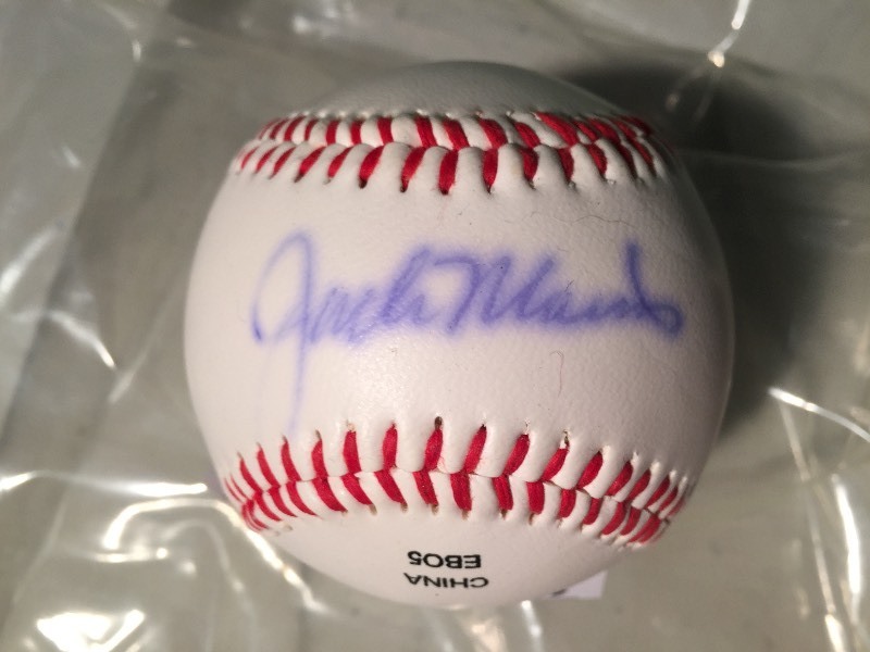 Jack Morris Pitcher Autographed Baseball
