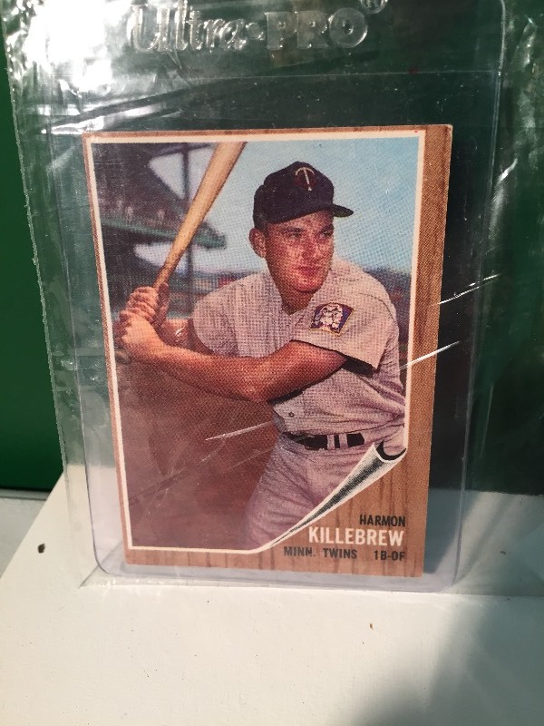 Harmon Killebrew Minnesota Twins 1962 Card