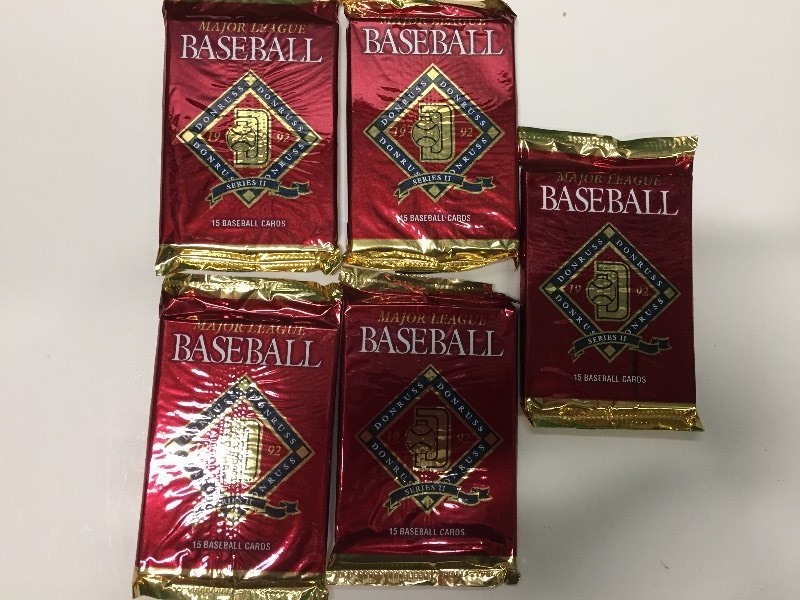 Unopened Baseball Cards 1992 Donruss