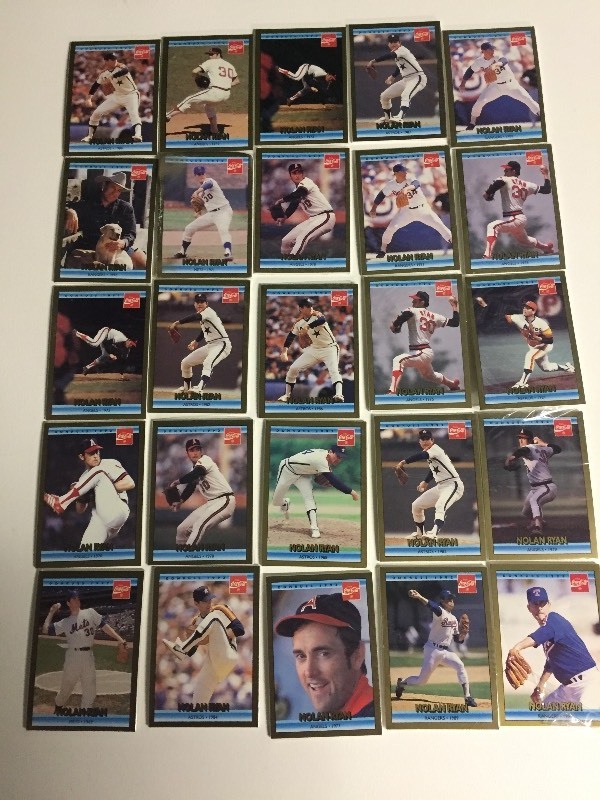 25 Unopened Packs Baseball Cards Coca Cola 1992 Donruss