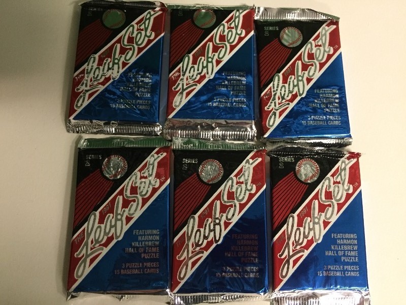Unopened Baseball Cards 1991 Leaf Set