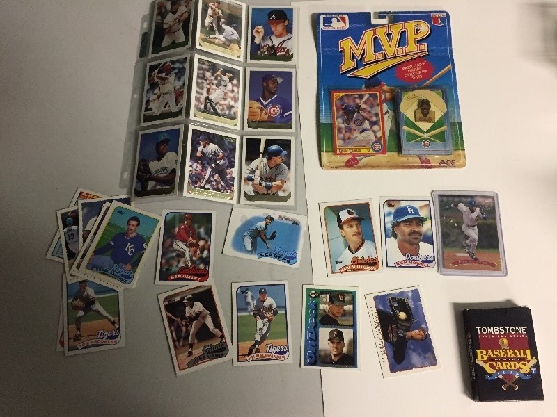 Baseball Cards & Collector Pin