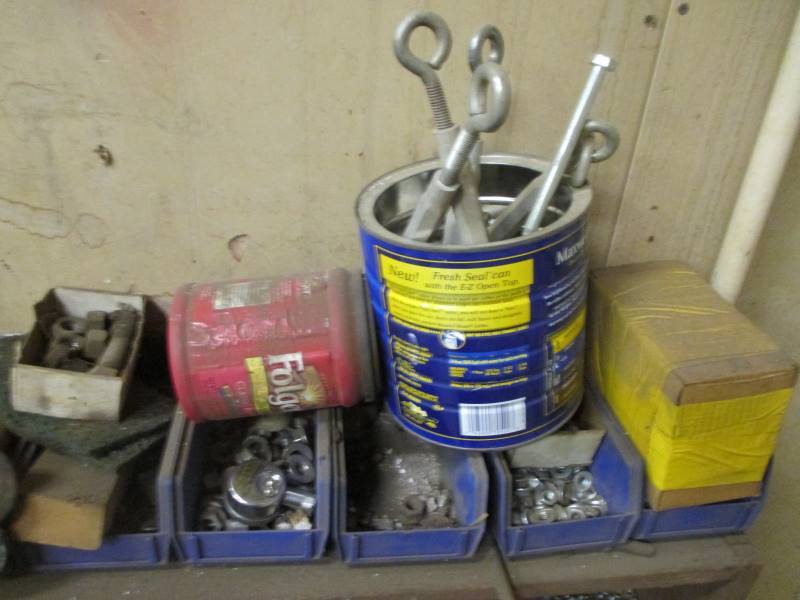 lot 104 image: Bolt Bin  Contents