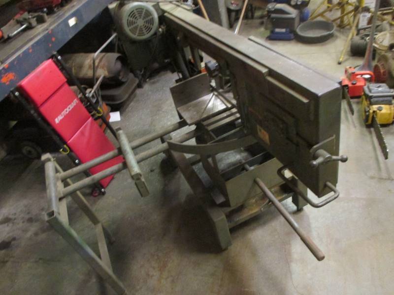 lot 3 image: Ellis Horizontal Band Saw