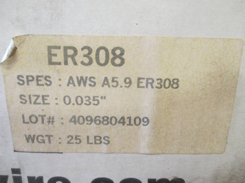 lot 38 image: (3) 25# Spools of Stainless Steel .035 Wire