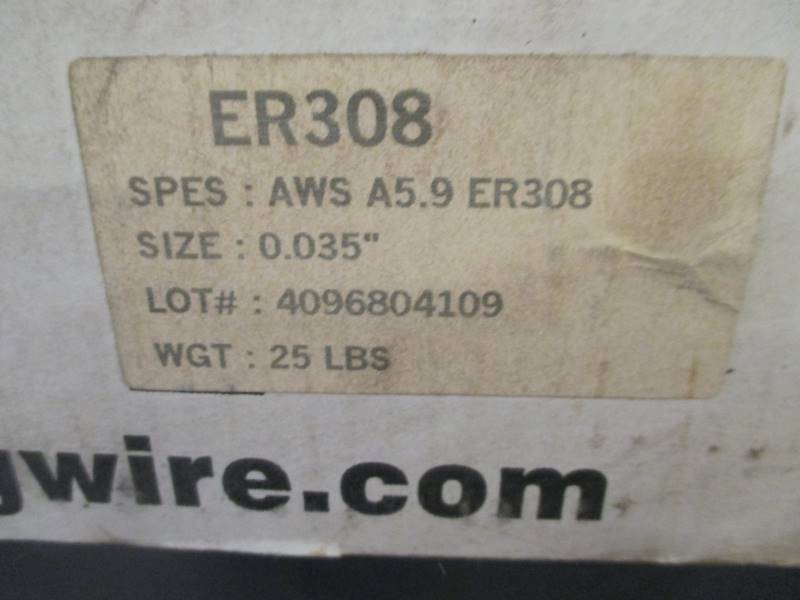 lot 39 image: (3) 25# Spools of Stainless Steel .035 Wire