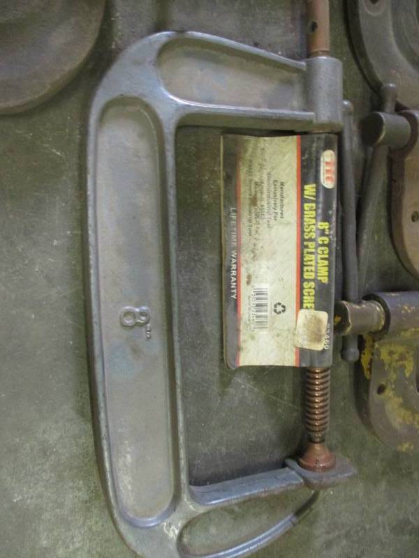 lot 51 image: (9) C Clamps