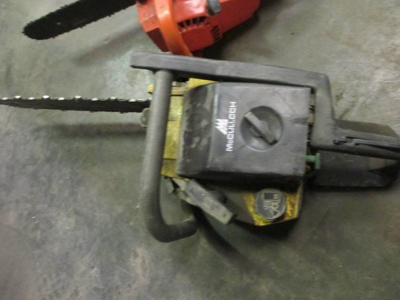 lot 68 image: (3) Chainsaws