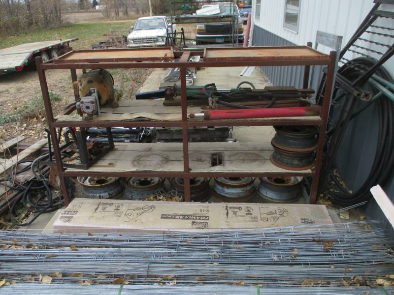 lot 59 image: Steel Rack Minus Contents