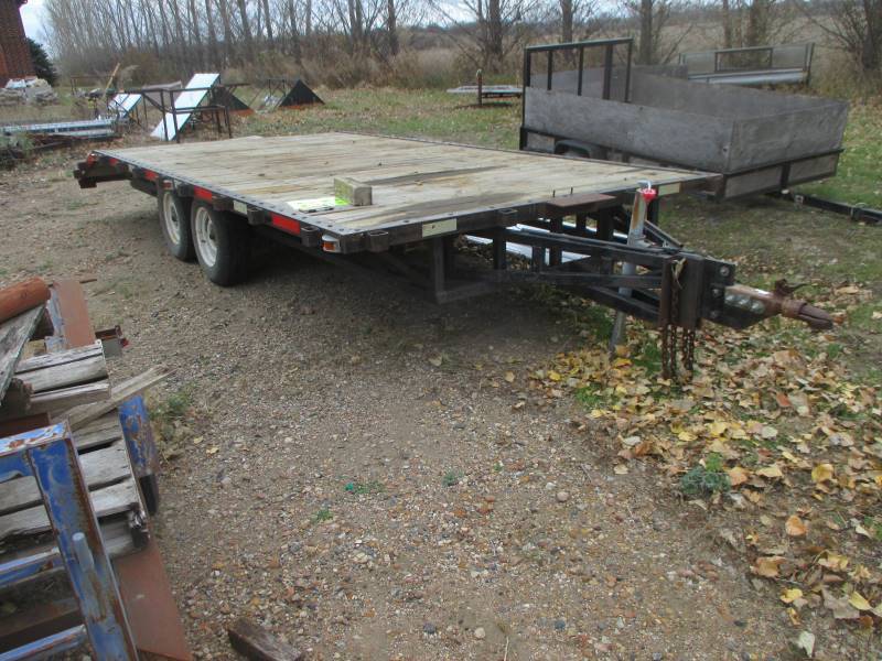 lot 63 image: Deckover Trailer 8 X 15 w3 Droptail