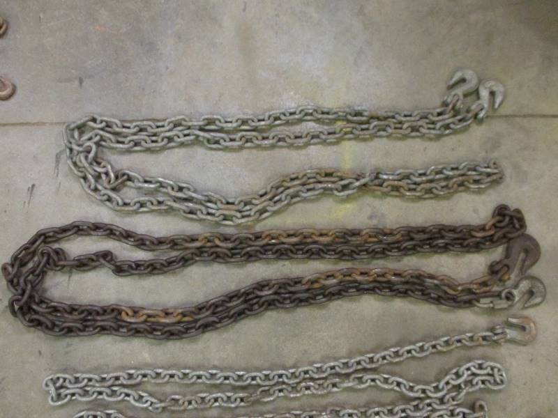 lot 120 image: (4) Heavy Duty Log Chains