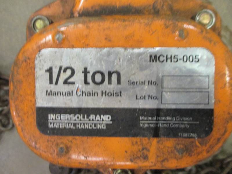 lot 125 image: 12 Ton Chain Hoist