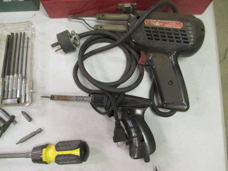 lot 188 image: Volt Meters, Test Lights, Soldering Irons, Tubing BenderFlare Tool