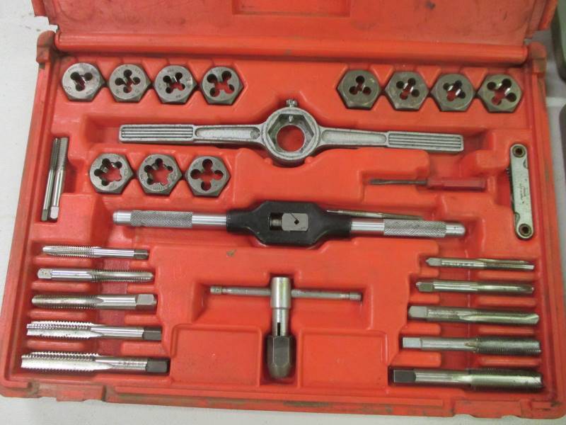 lot 192 image: (2) Tap & Die Sets