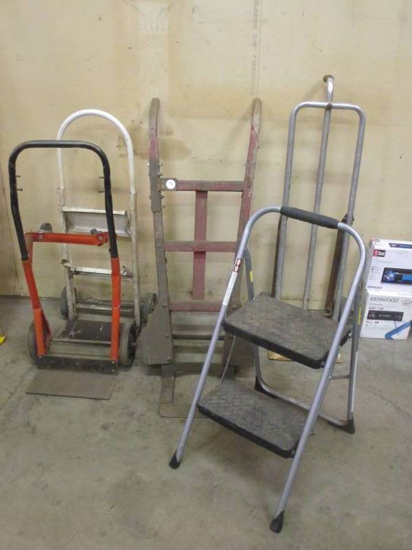 Hand Carts Step Stool Complete Welding Machine Shop