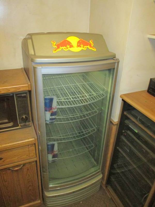 lot 217 image: Red Bull Fridge