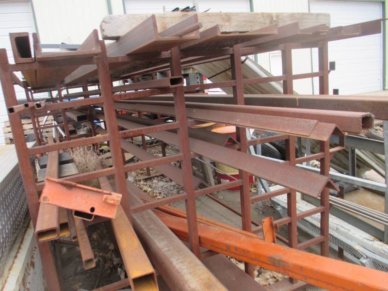 lot 10-2 image: Contents of Steel Racks