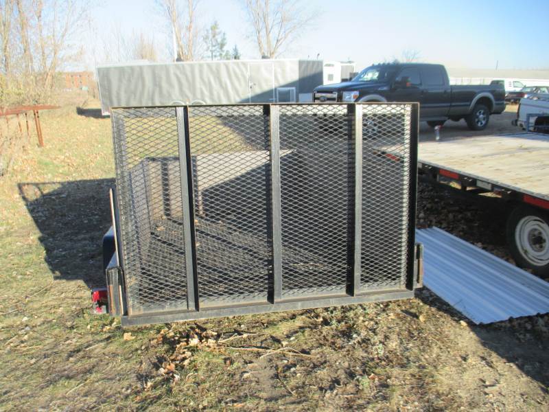 lot 60-5 image: 5 x 8 Tilt Bed Utility Trailer