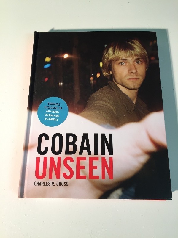 lot 67 image: Cobain Unseen Hardcover Book & CD