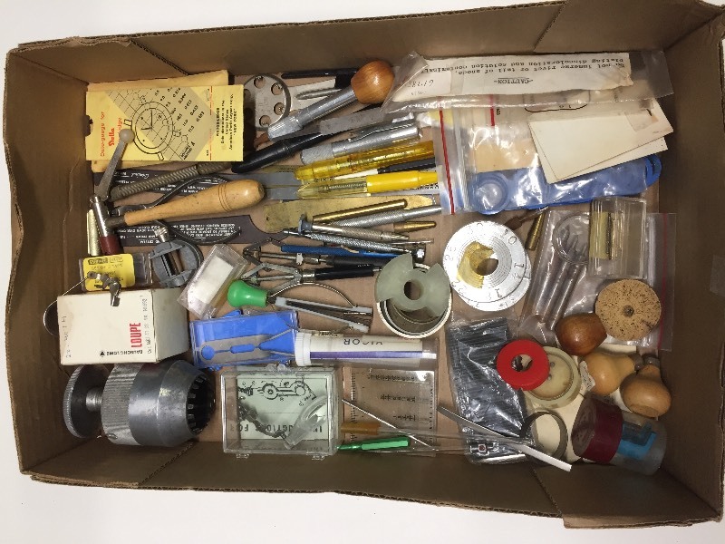 lot 110 image: Jewelry & Watch Making  Fixing Tools
