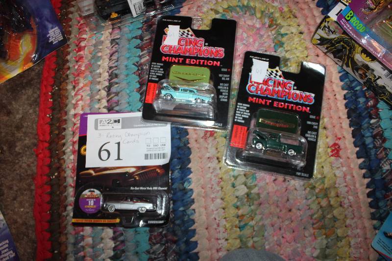 lot 61 image: Lot of (3) Racing Champions Mint Edition 164 Scale Die-cast Cars