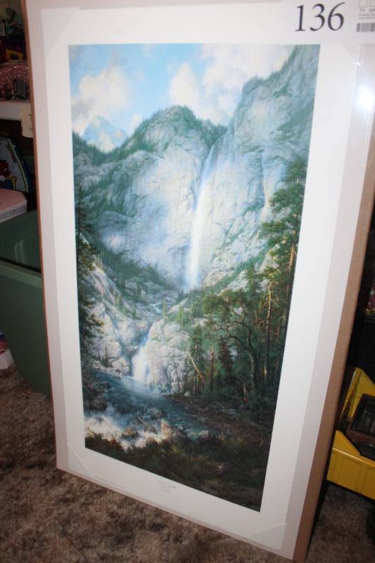lot 136 image: Majestic Vision II by Larry Dyke Limited Edition Signed Framed Matted Wall Art