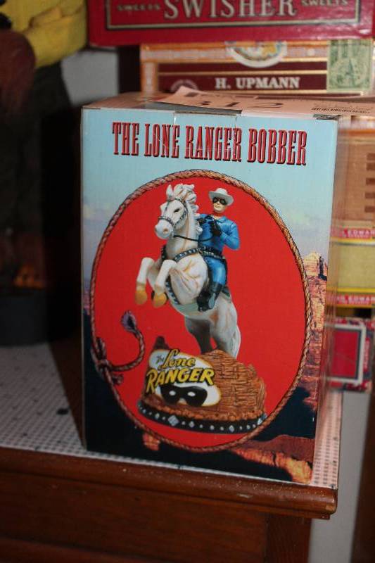 lot 312 image: The Lone Ranger Bobble-head Figure