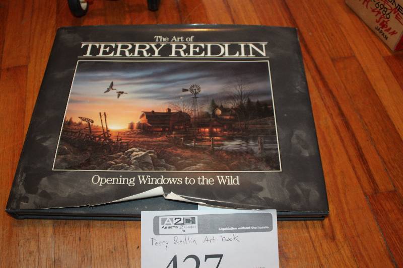 lot 427 image: The Art of Terry Redlin Opening Windows To The Wild Art Book