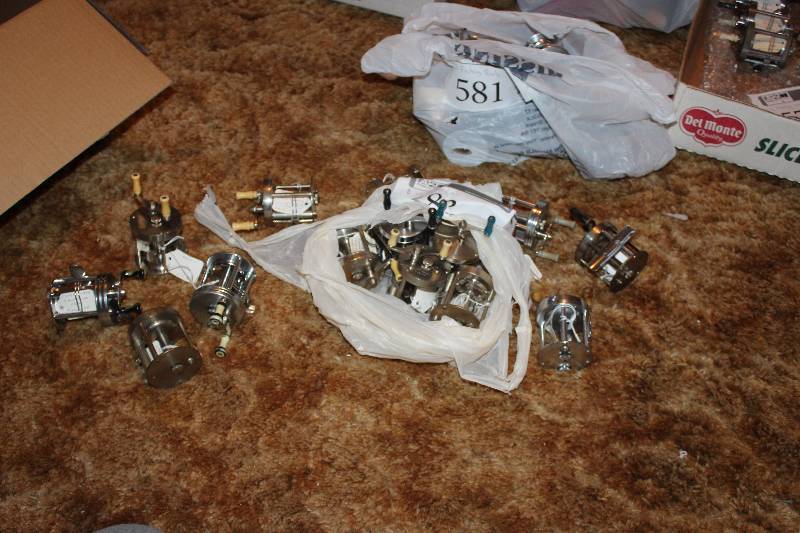 lot 583 image: Lot of (15) Fishing Reels