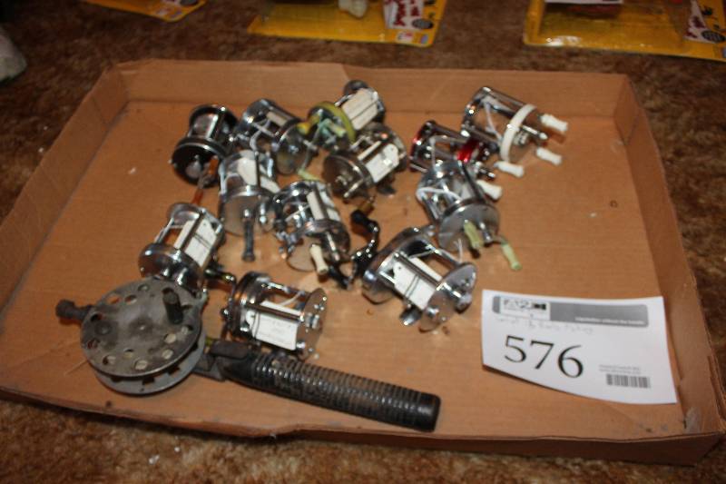 lot 576 image: Lot of (12) Fishing Reels