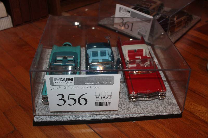 lot 356 image: Lot of (3) 118 Classic Convertible Cars