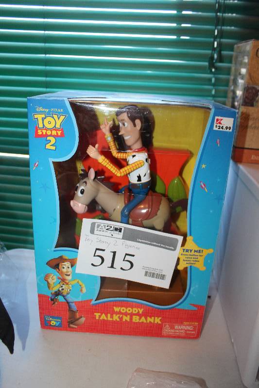 lot 515 image: Toy Story 2 Woody Talking Bank
