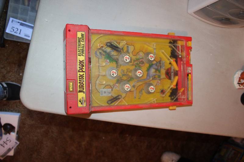lot 543 image: Jurassic Park Electric Pinball Game
