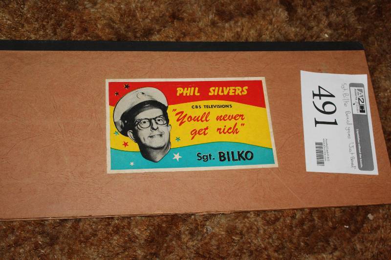 lot 491 image: Just Board Sgt. Bilko Board Game