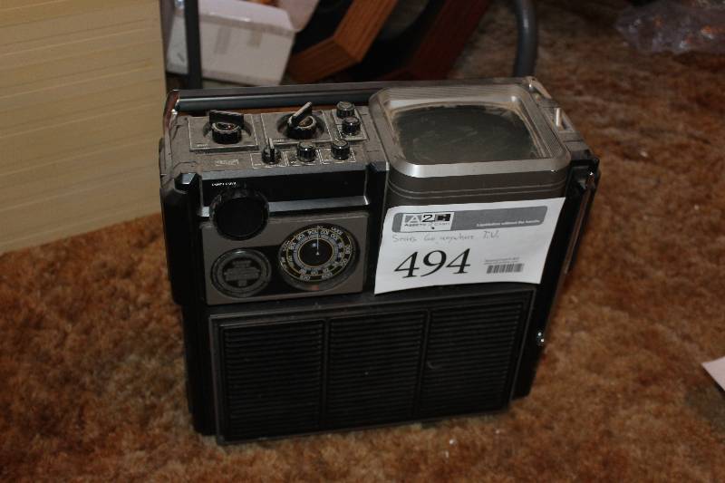 lot 494 image: Sears Go-Anywhere TV