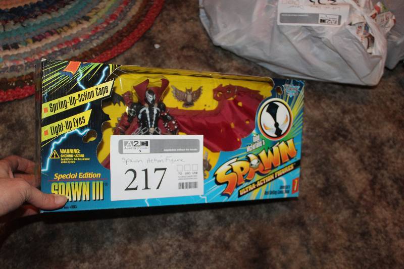 lot 217 image: Spawn III Action Figure Set