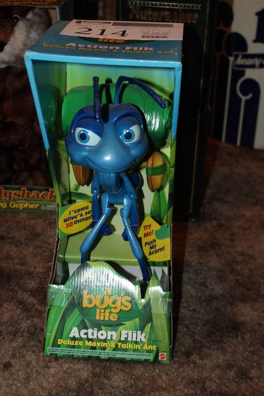lot 214 image: Bugs Life Action Flik Action Figure